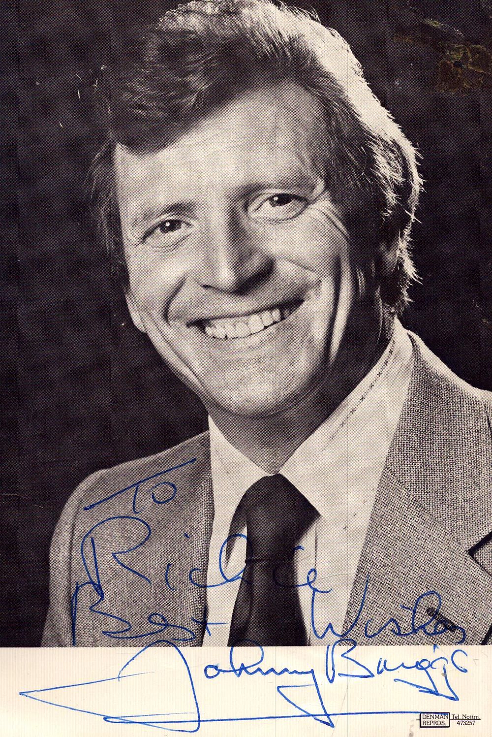 Lot 631: JOHNNY BRIGGS (1935-2021) Actor signed 1980s Coronation Street...
