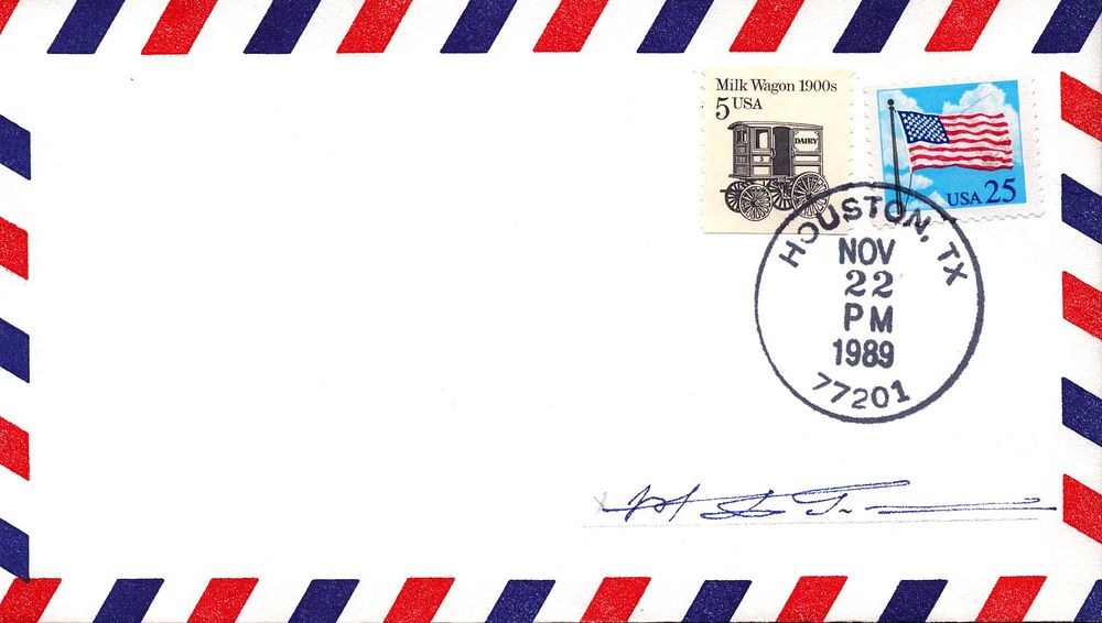 Lot 193: Cosmonaut Major General Jugderdemidin Gurragchaa signed envelope PM...