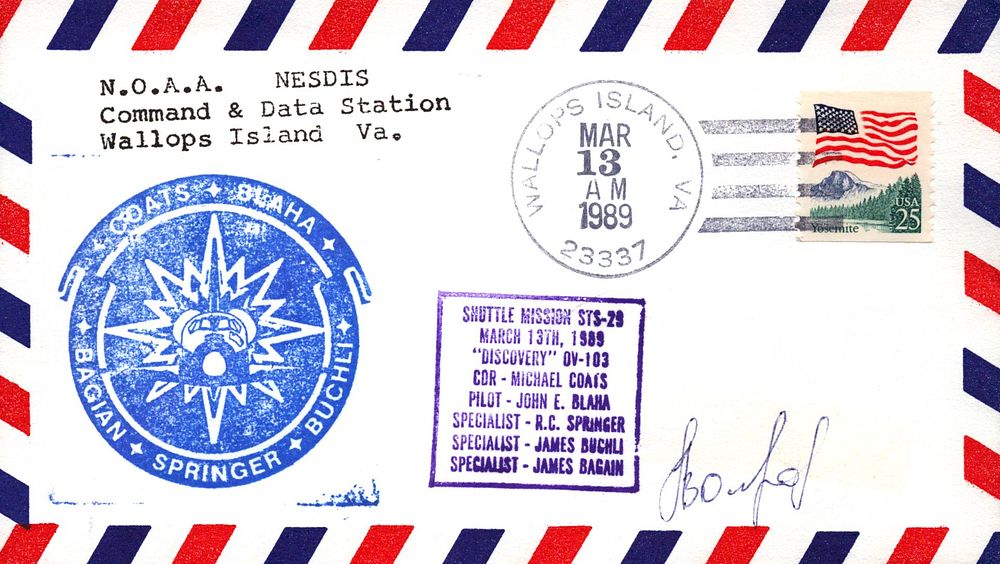 Lot 214: Cosmonaut A.A Volkov signed Space Shuttle Mission STS-29...