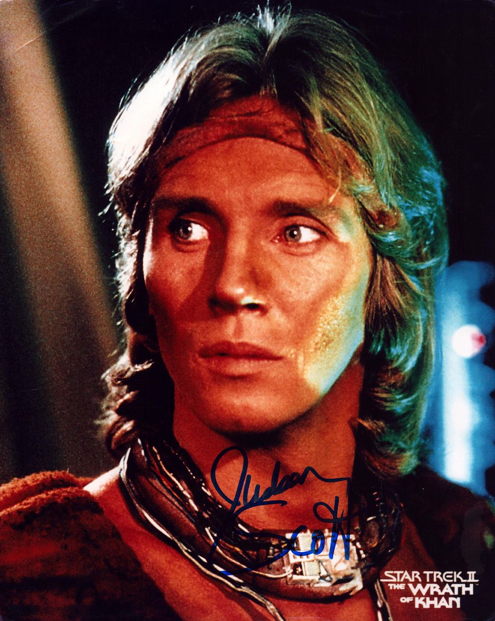Lot 229: Judson Scott signed Star Trek II Wrath of...