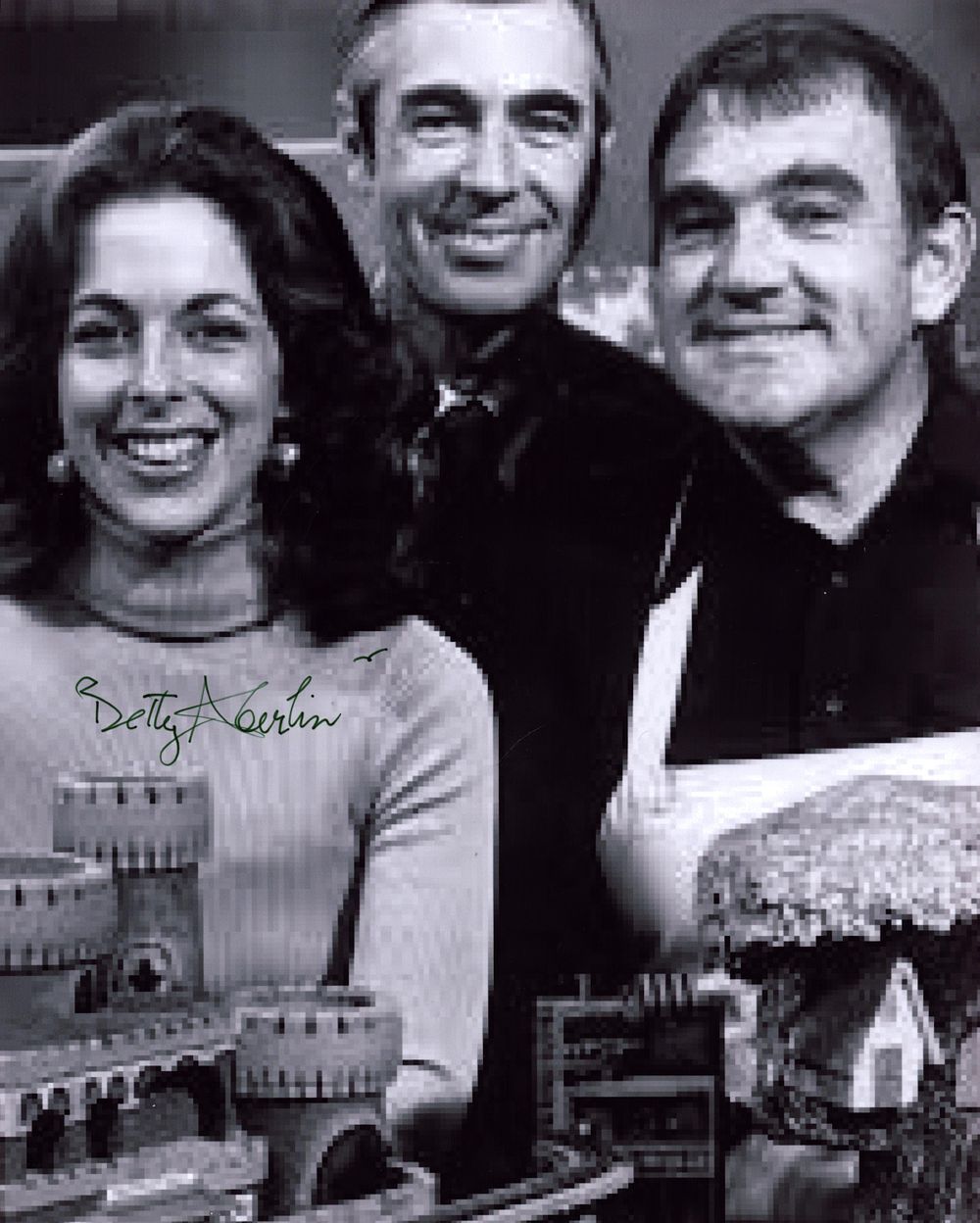 Lot 274: Betty K. Aberlin signed 10x8inch black and white...