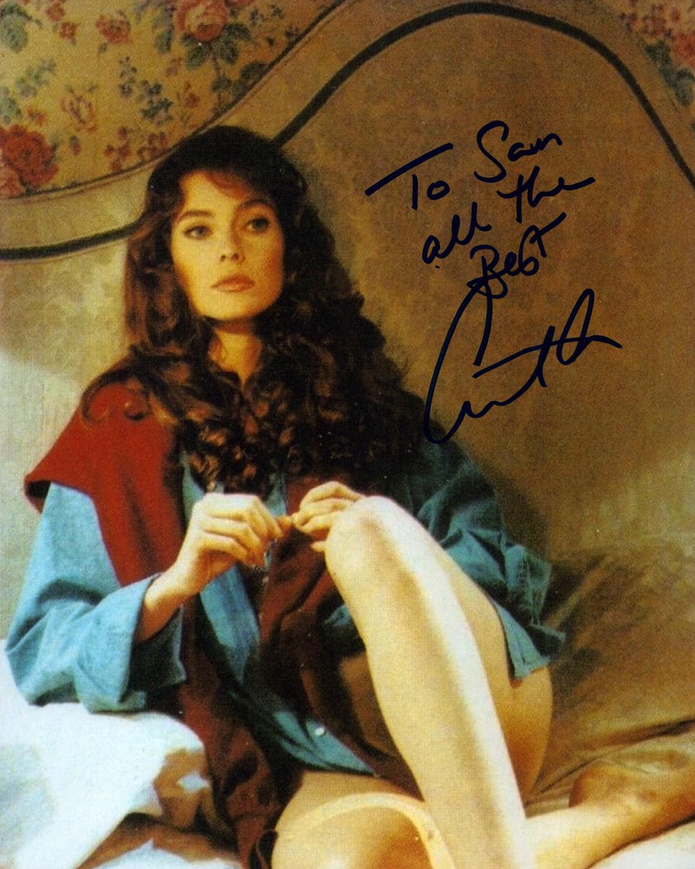 Lot 276: Carol Alt signed 10x8inch colour photo.