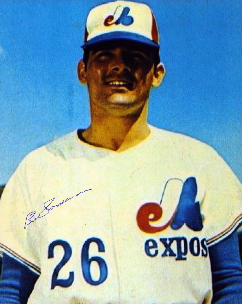 Lot 286: Bill Stoneman signed 10x8inch colour photo.