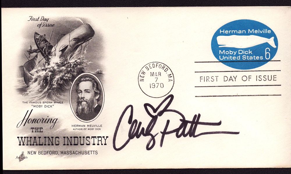 Lot 316: Carly Patterson signed Honouring The Whaling Industry FDC...