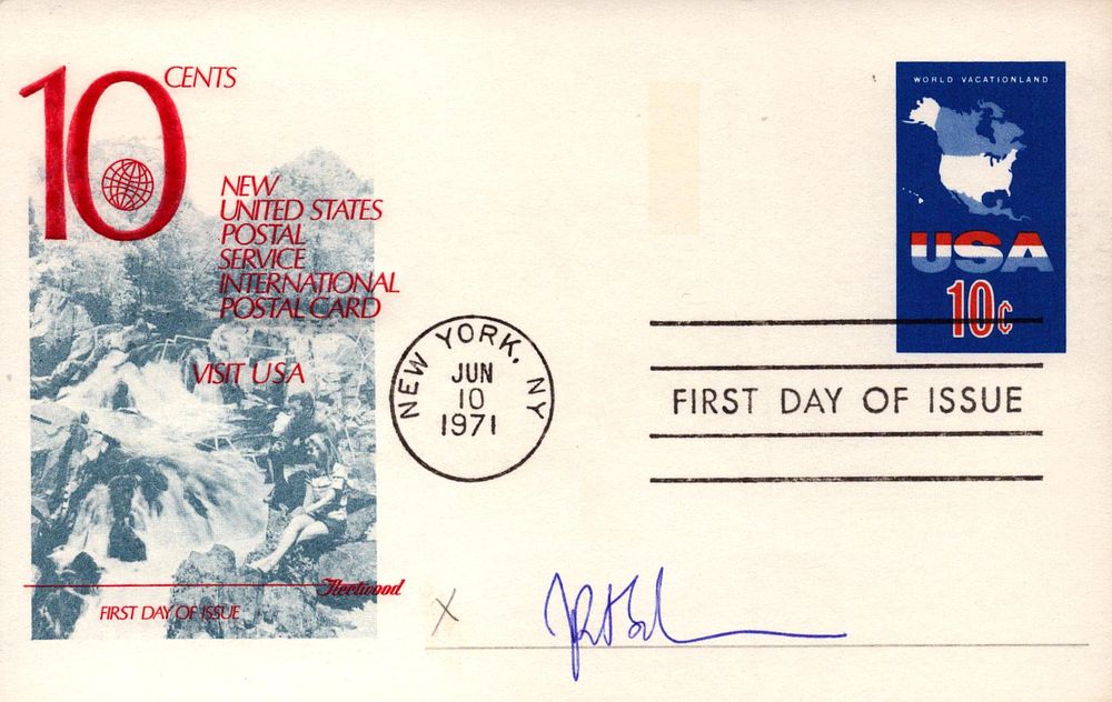 Lot 317: John Benoit Samuelson signed 10C New United States...