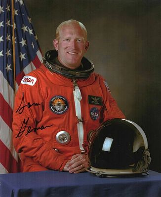 Astronaut Sam Gemar signed NASA 10x8 inch colour photo. Dedicated. NASA Space Shuttle. Space 