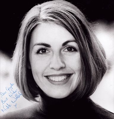 Nicola Wollard signed 10x8 black and white photo, dedicated.