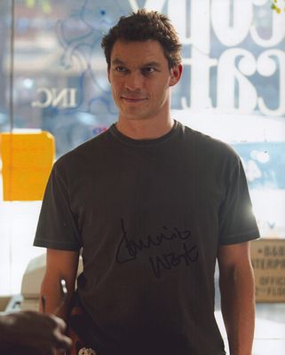 Dominic West signed 10x8 colour photo.