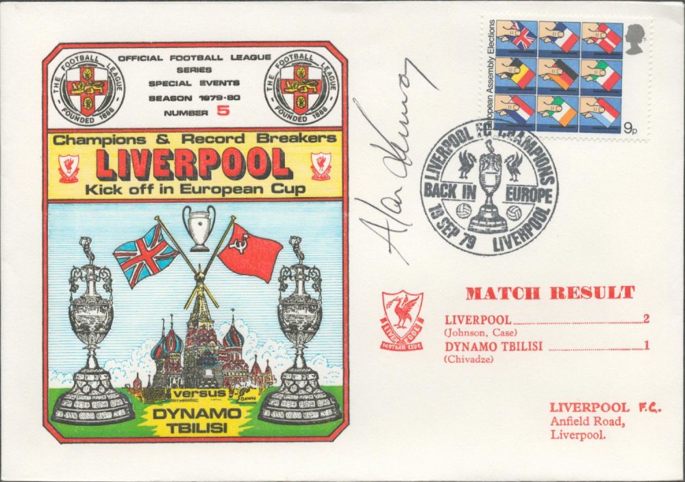 Lot 79: Liverpool V Dynamo Tbilisi 1979 Dawn Official Football...