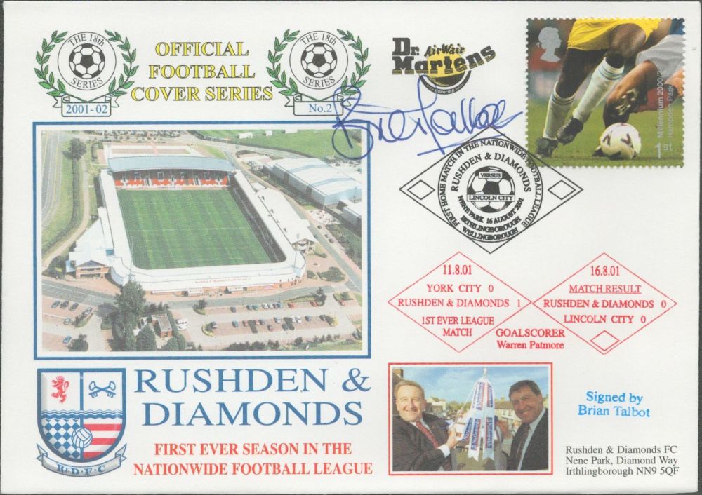 Lot 84: Rushden and Diamonds 1st Season In Football League...