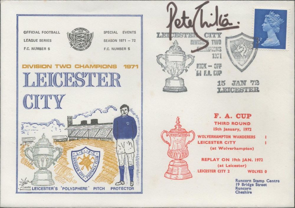 Lot 89: Wolverhampton Wanderers V Leicester City 1972 Dawn Official...