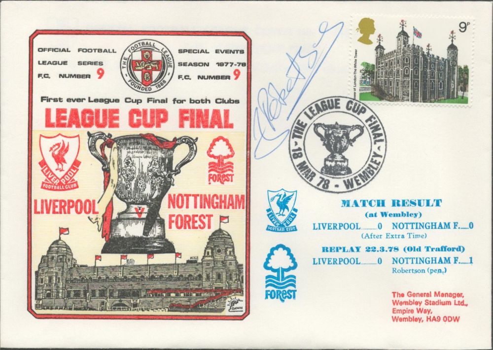 Lot 96: Liverpool V Nottingham Forest 1978 Dawn Official Football...