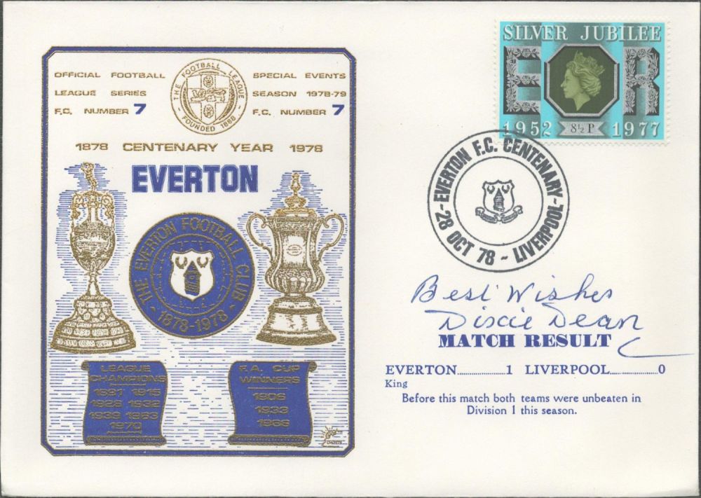 Lot 108: Everton V Liverpool 1978 Dawn Official Football First...