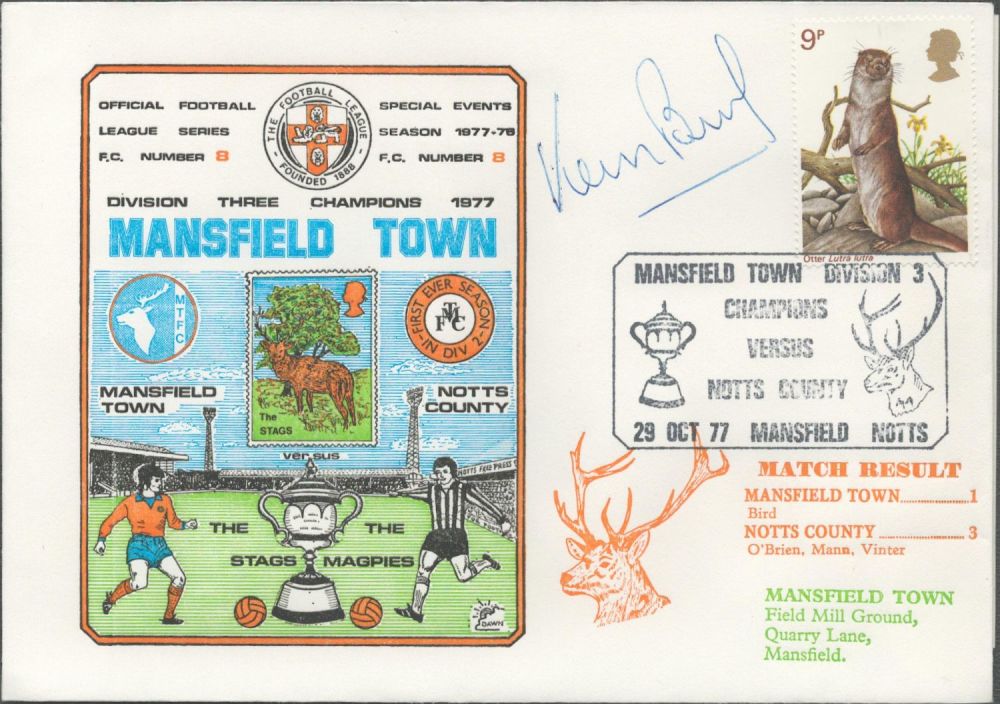 Lot 116: Mansfield Town V Notts County 1977 Dawn Official...