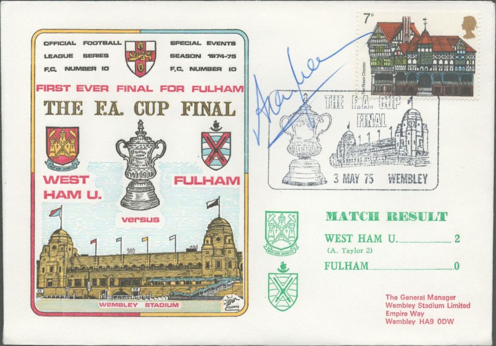 Lot 134: West Ham United V Fulham 1975 Dawn Official...