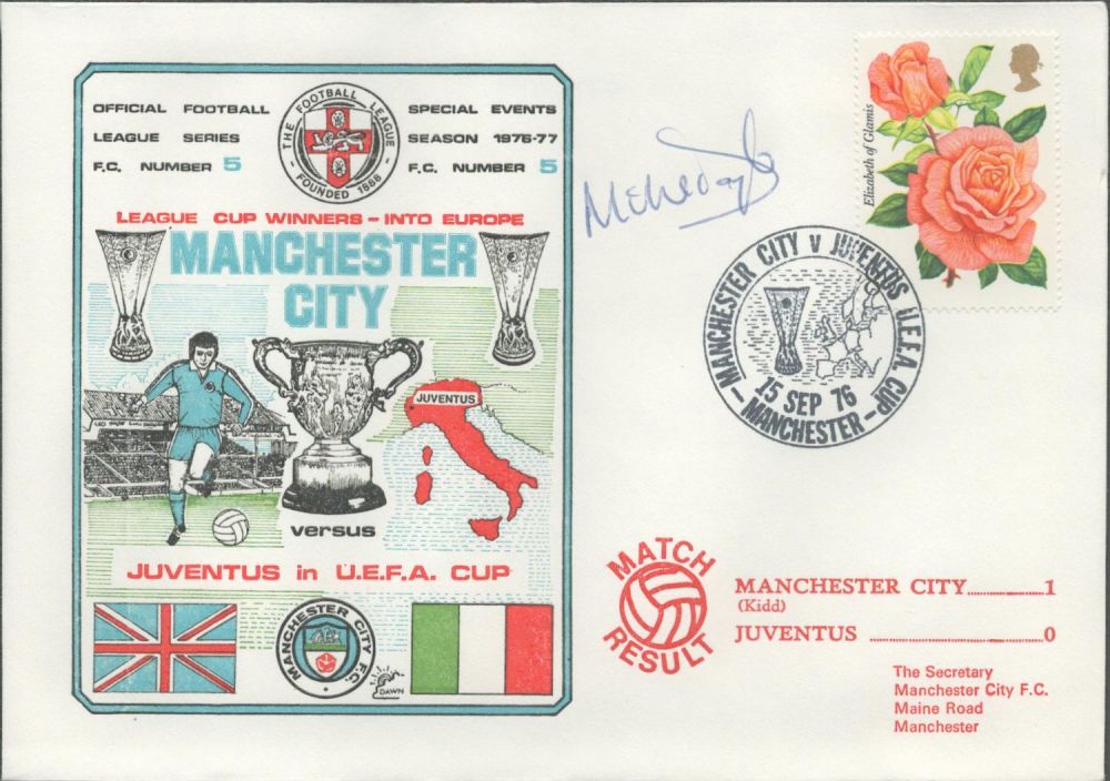 Lot 135: Manchester City V Juventus 1976 Dawn Official Football...