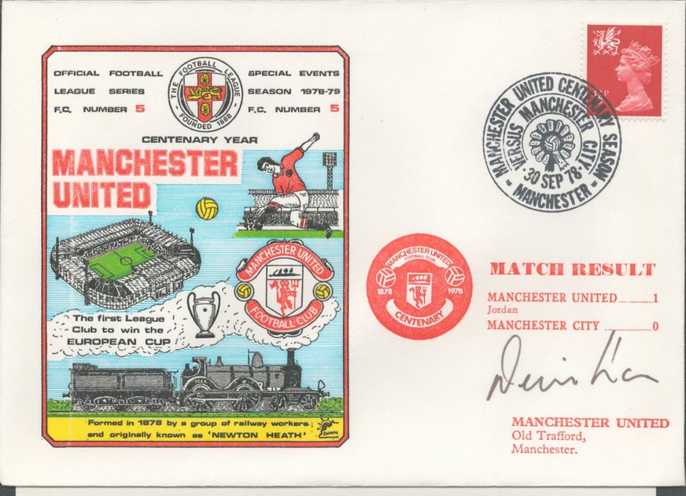 Lot 140: Manchester United V Manchester City 1978 Dawn Official...