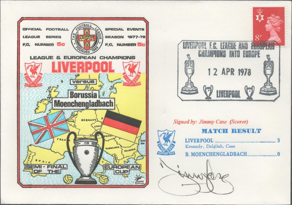 Lot 198: Liverpool V Borussia Monchengladbach 1978 Dawn Official Football...