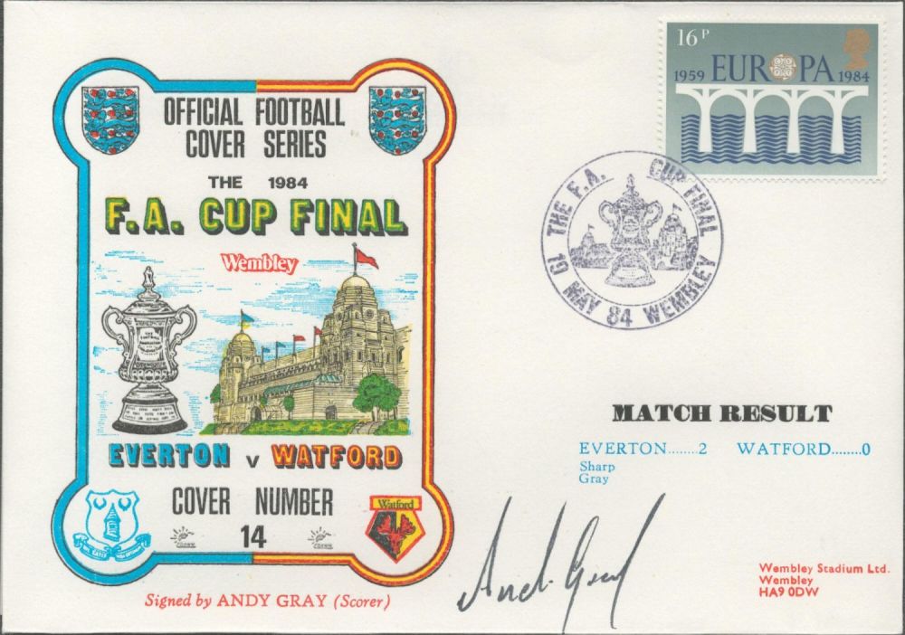 Lot 199: Everton V Watford 1984 Dawn Official Football First...