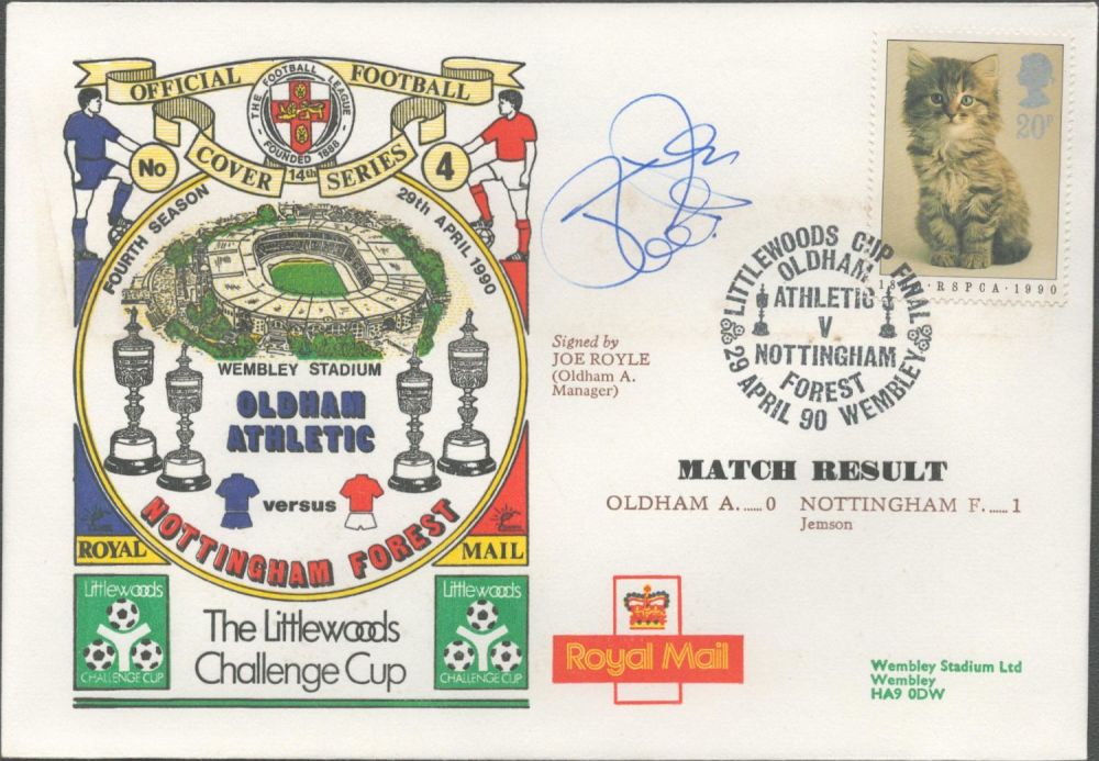 Lot 220: Oldham Athletic V Nottingham Forest 1990 Dawn Official...