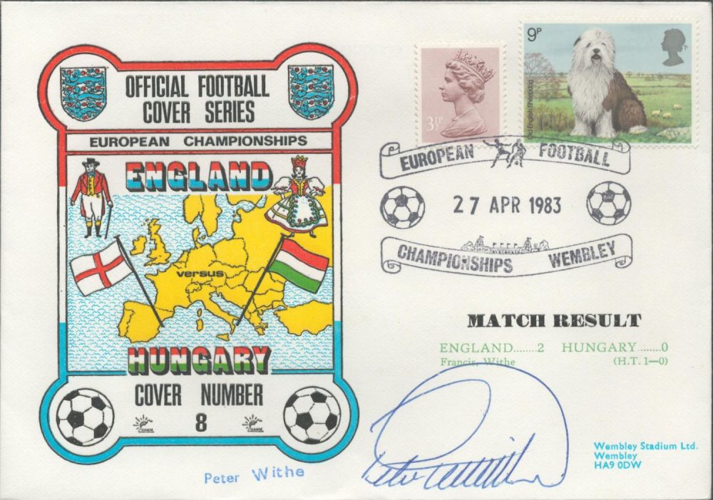 Lot 252: England V Hungary 1983 Dawn Official Football First...
