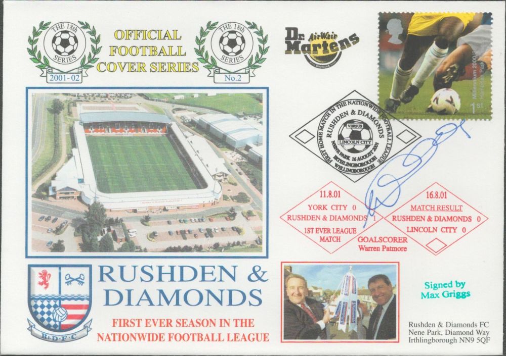 Lot 275: Rushden and Diamonds 1st Season In Football League...