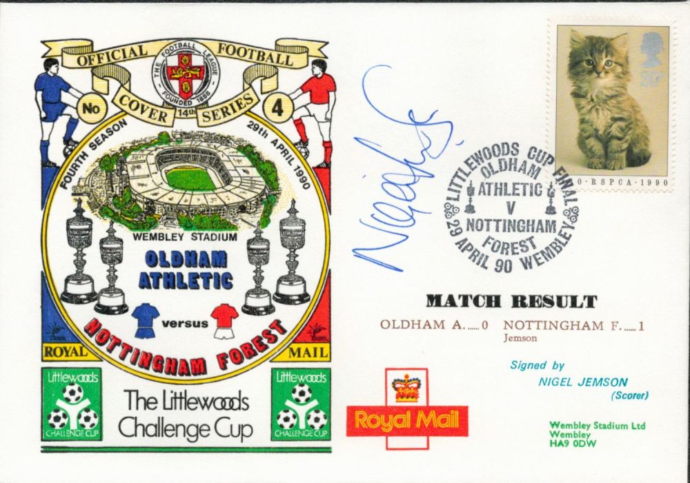 Lot 314: Oldham Athletic V Nottingham Forest 1990 Dawn Official...