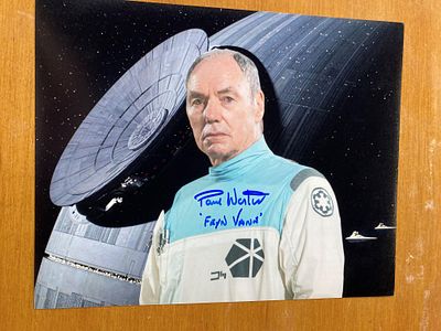 Paul Weston as Feyn Vann signed 10x8 inch Star Wars colour photo. Single Vendor autograph 
