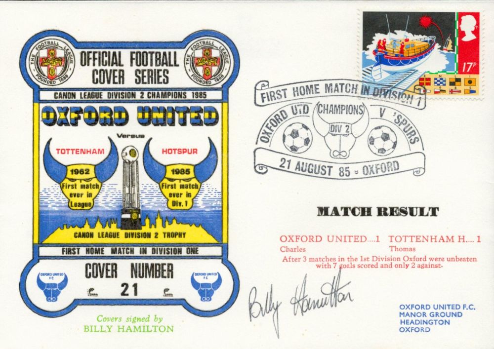 Lot 323: Oxford United V Tottenham Hotspur Dawn Official Football...