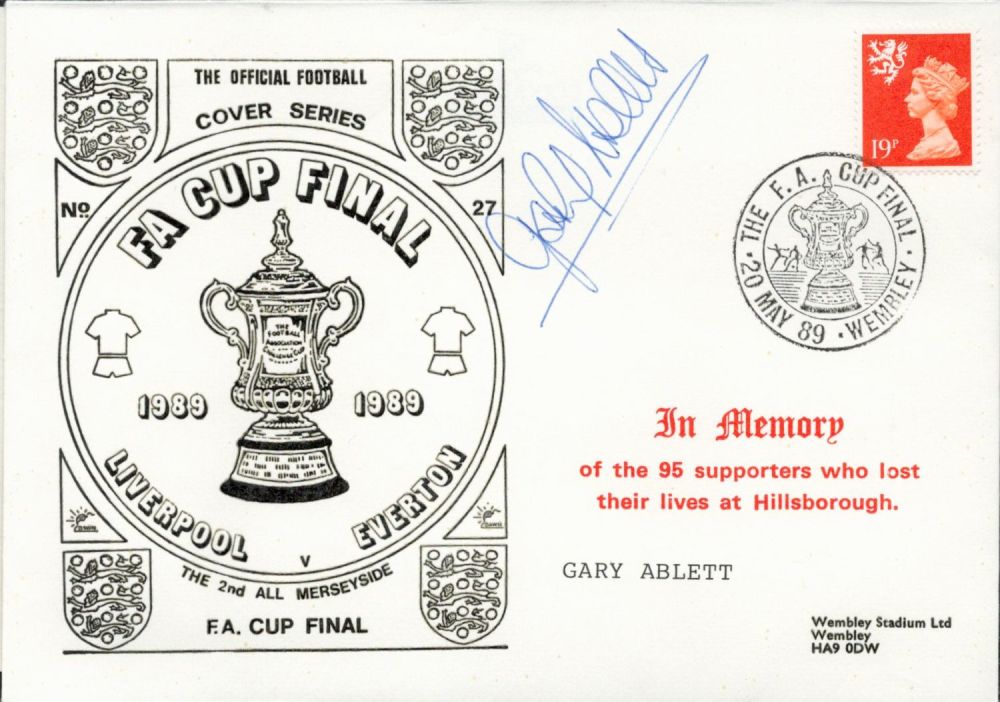 Lot 327: Everton V Liverpool 1989 In Memory Of Hillsborough...