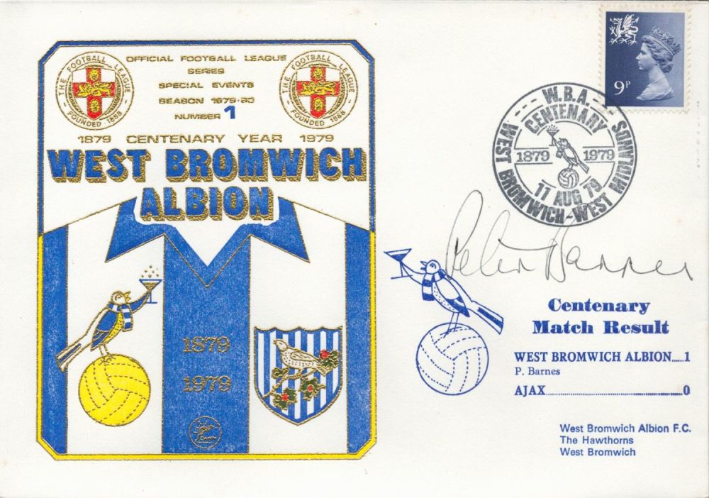Lot 335: West Bromwich Albion V Ajax 1979 Dawn Official...