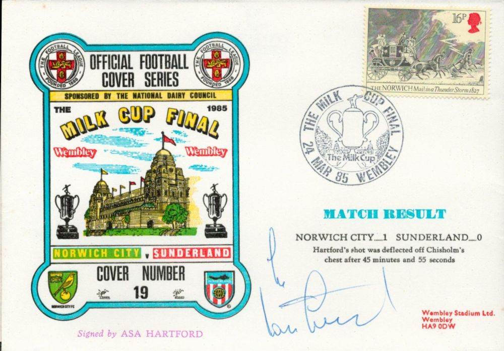 Lot 356: Norwich City V Sunderland 1985 Dawn Official Football...
