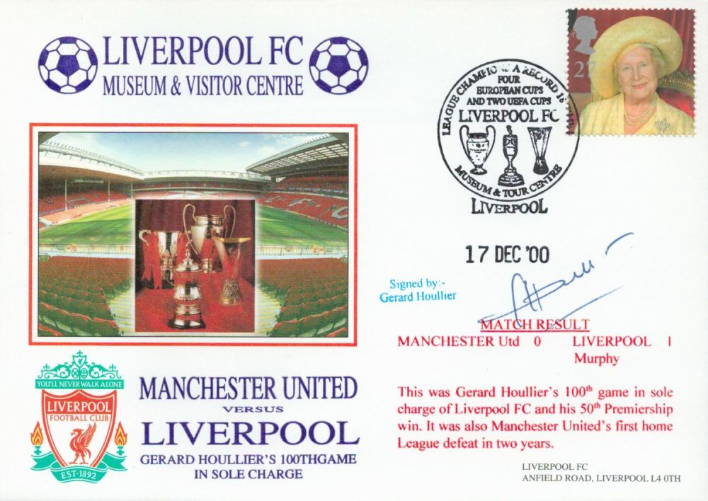 Lot 393: Manchester United V Liverpool 2000 Dawn Official Football...
