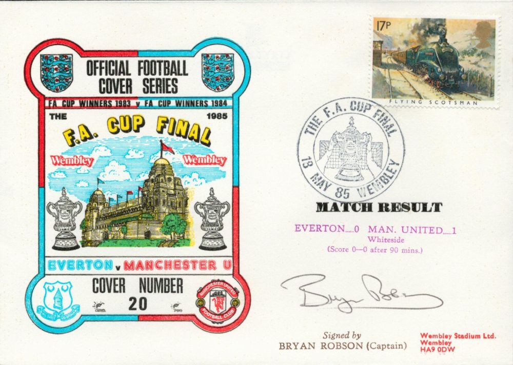 Lot 397: Everton V Manchester United 1985 Dawn Official Football...