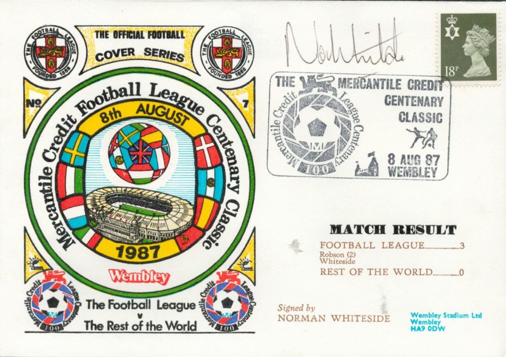 Lot 412: Mercantile Festival 1988 Dawn Official Football First Day...