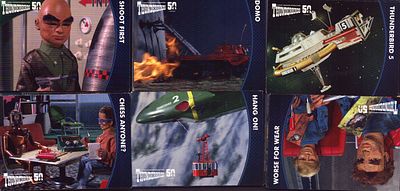 Thunderbirds trading cards collection, over 50 in collection appx.