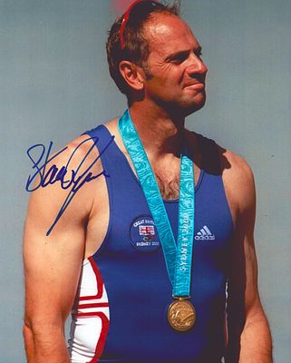 Steve Redgrave signed 10x8inch colour photo.