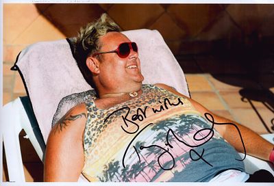 Tony Maudsley signed 12x8inch colour photo.