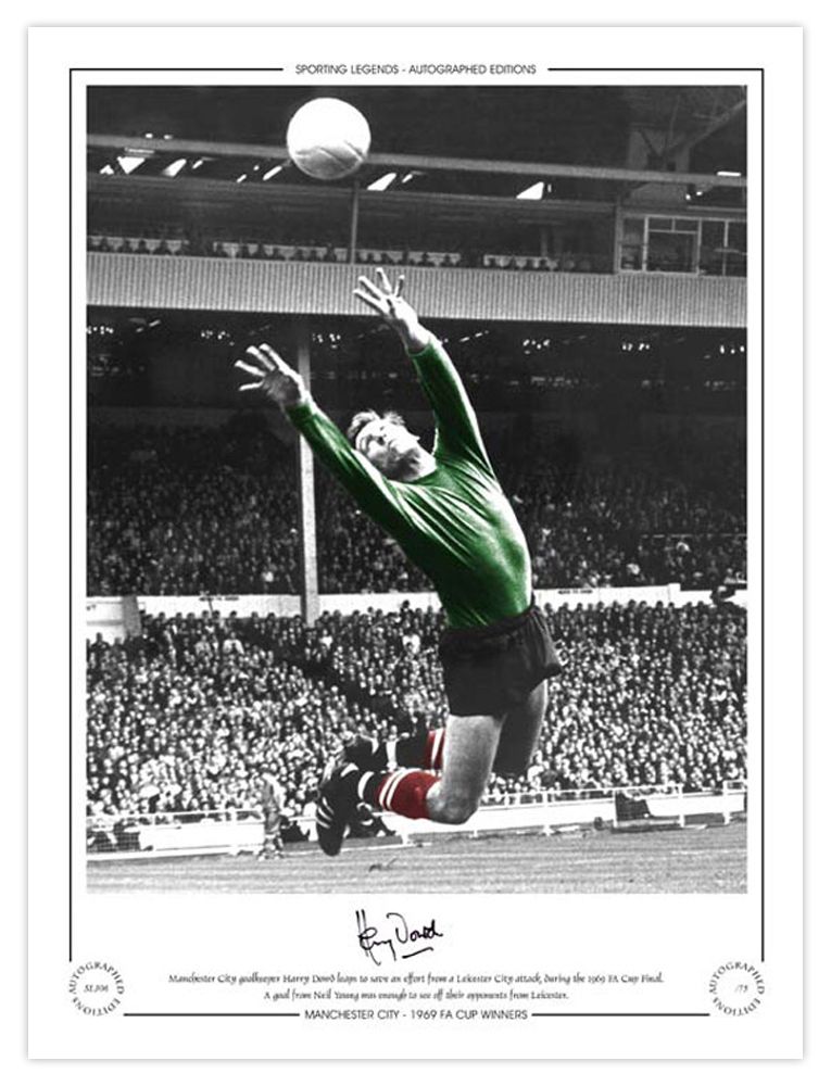 Lot 163: Autographed HARRY DOWD 1969 Limited-Edition : A superbly...