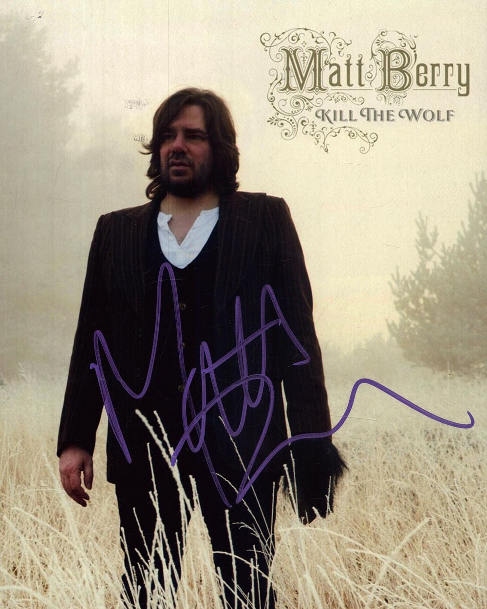 Lot 198: Matt Berry signed 10x8 inch colour photo.