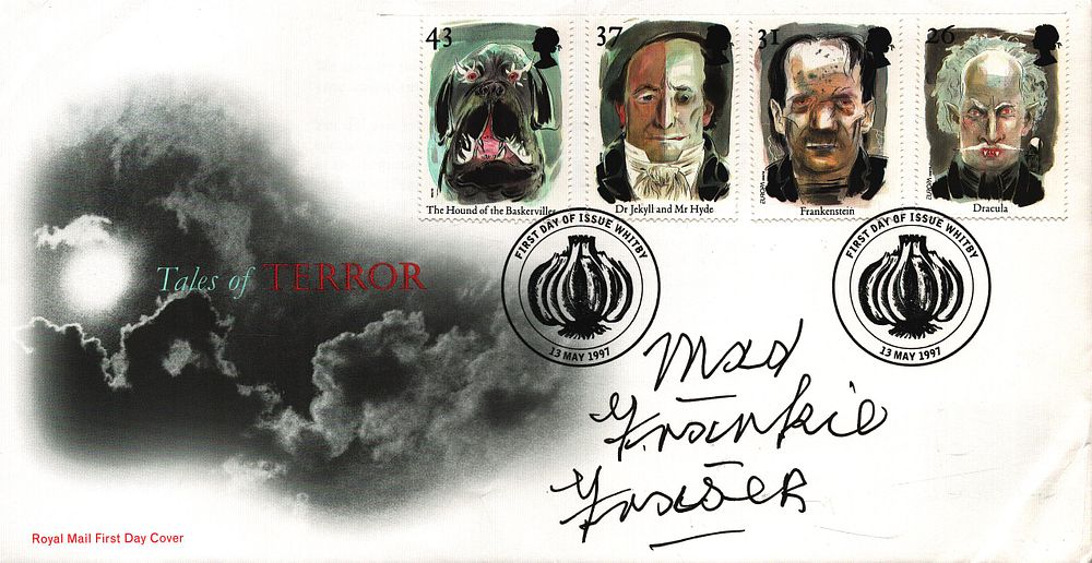 Lot 282: Mad Frankie Fraser signed FDC. Tales of Terror....