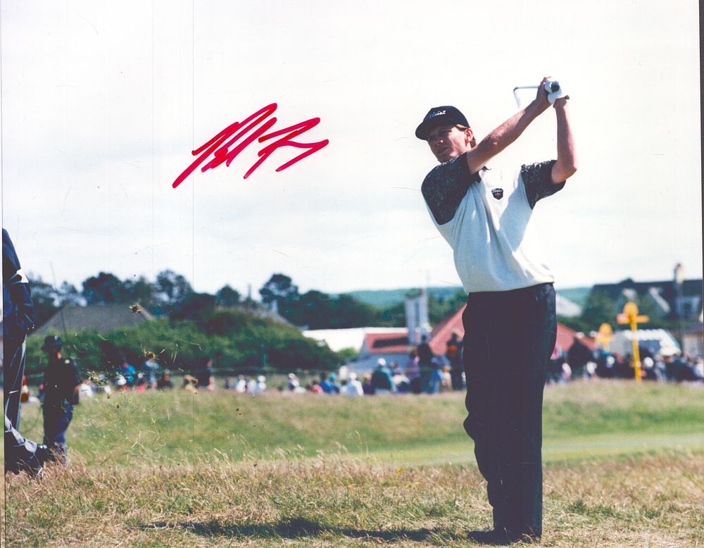 Lot 323: Brad Faxton signed photo image, approx. 10x8.