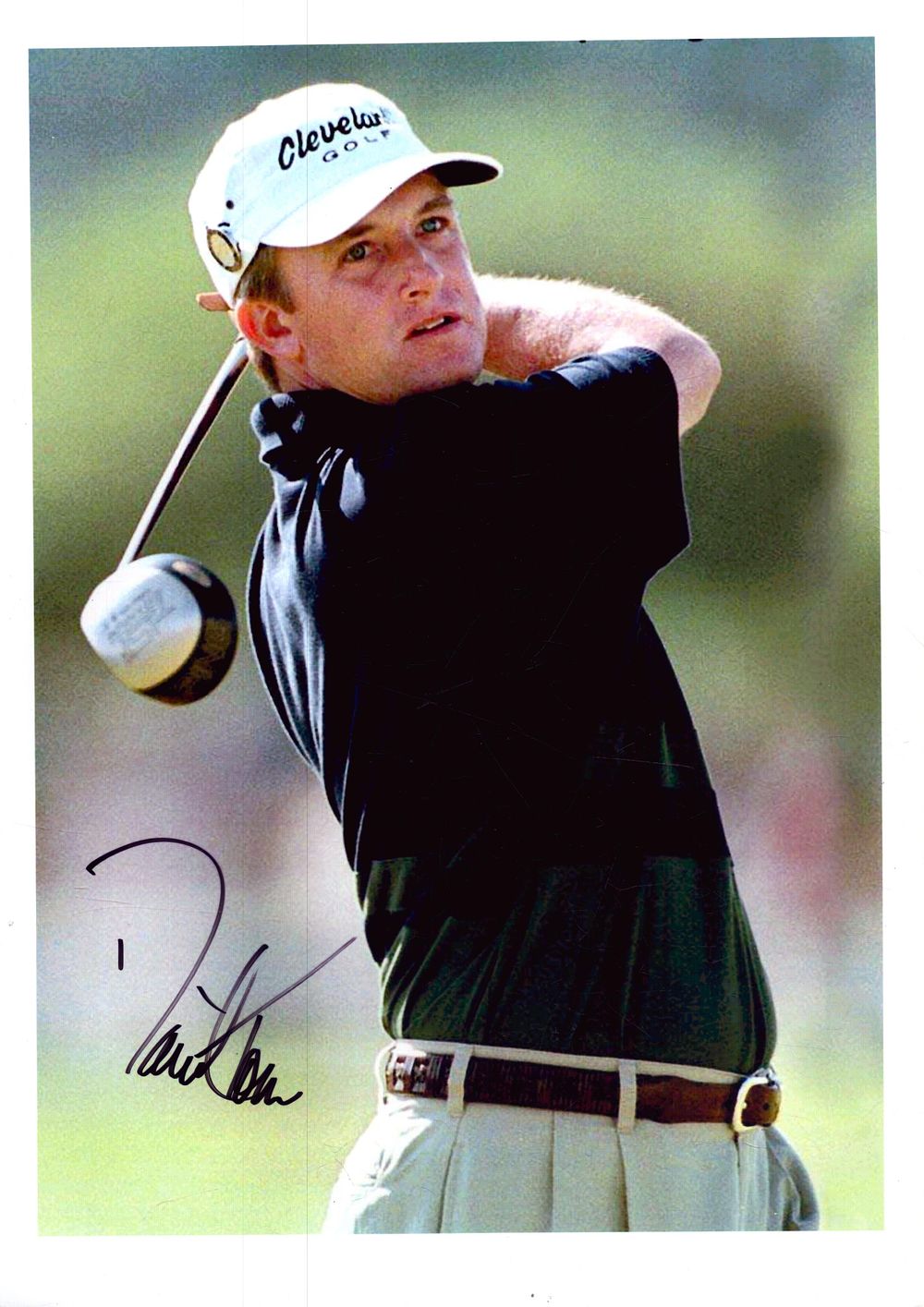 Lot 328: David Toms signed photo image, approx. 12x8.