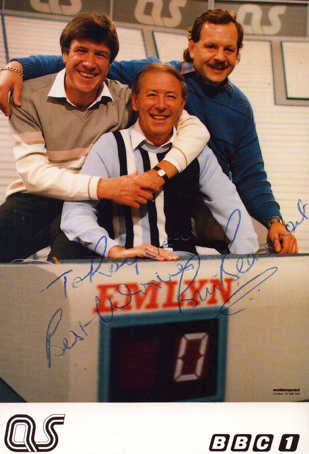 Lot 334: Bill Beaumont signed 6x4 Question of Sport photo...