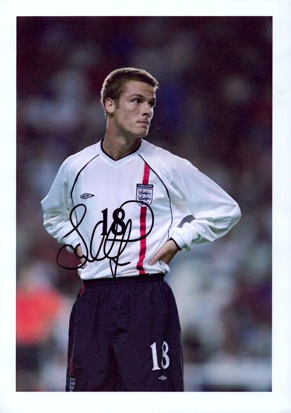Lot 340: Scott Parker signed 10 x8 colour photo.