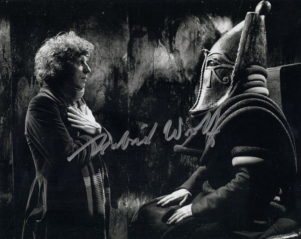 Lot 430: Doctor Who story The Pyramids of Mars B&W...
