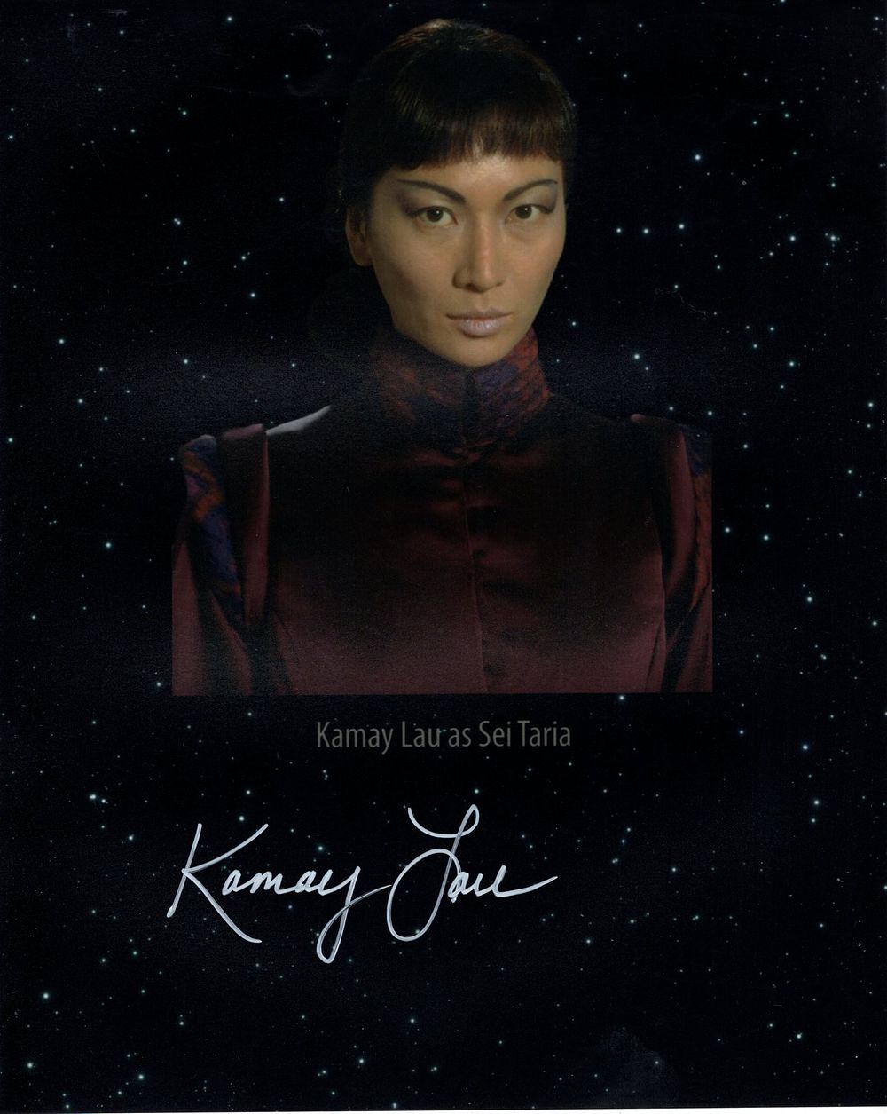 Lot 448: Star Wars movie characters series colour 8x10 photo...