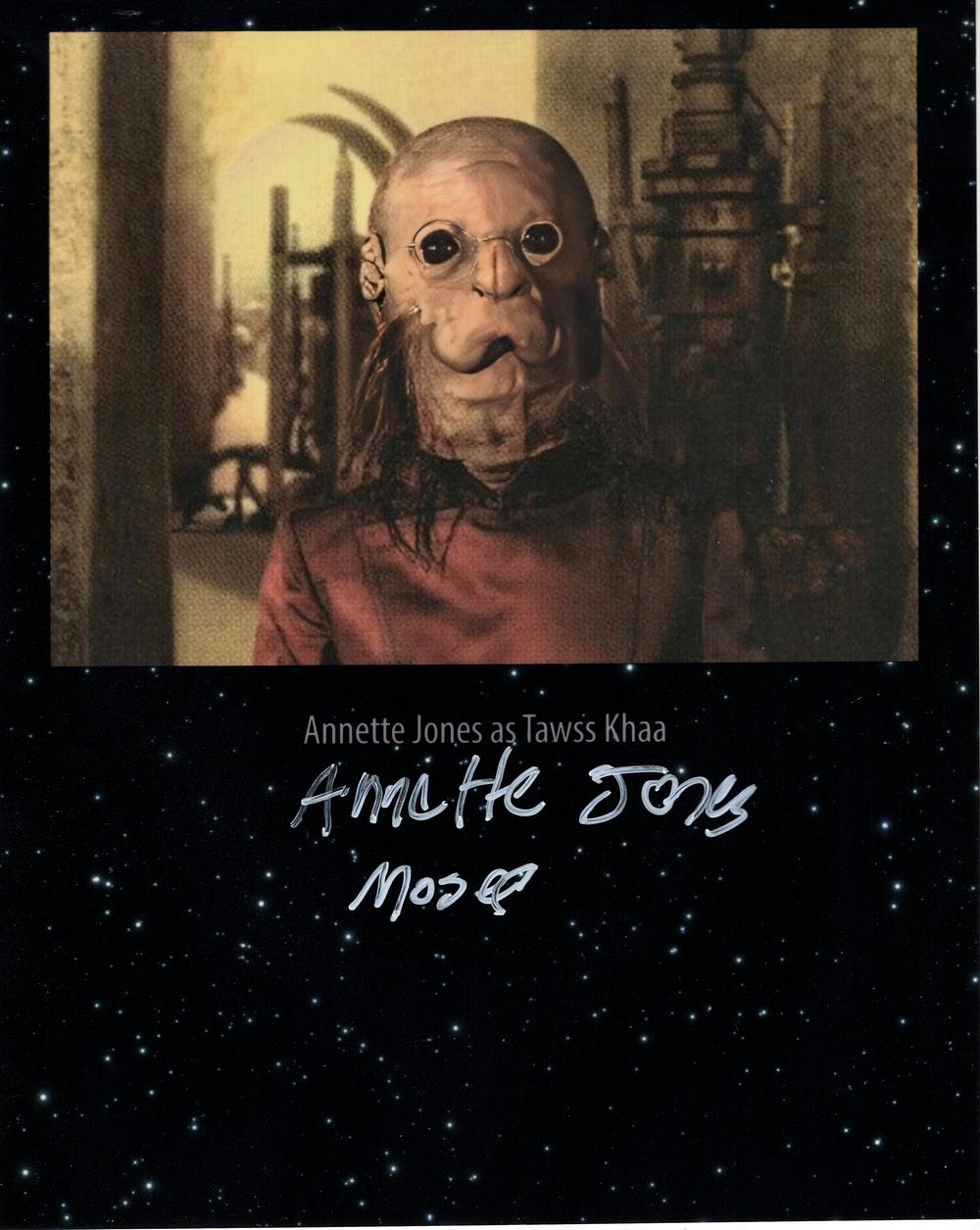 Lot 451: Star Wars movie characters series colour 8x10 photo...