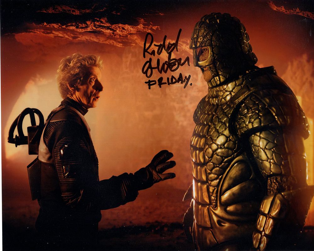Lot 459: Doctor Who TV Sci-Fi series colour 8x10 photo...