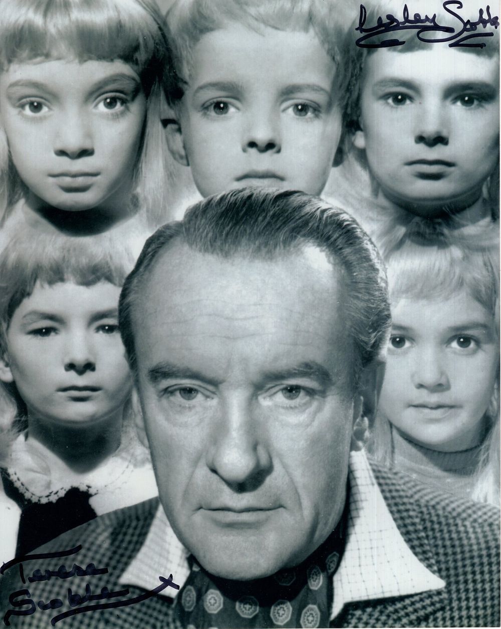 Lot 469: Village of the Damned 8x10 B&W horror movie...